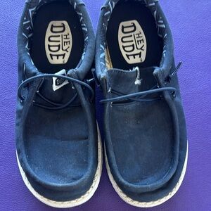 Hey Dude Kids Navy Blue Shoes
